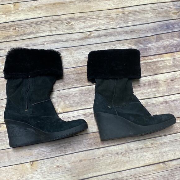 UGG Wedge Boots 7 - Picture 2 of 6